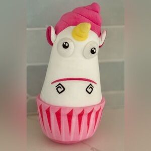 Despicable Me Bake My Day Fluffy Unicorn Cupcake Plush